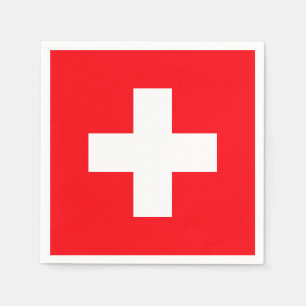 Vlag van Zwitserland Servet