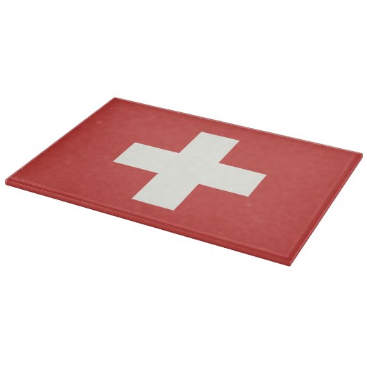 Vlag van Zwitserland Snijplank (Hoek)
