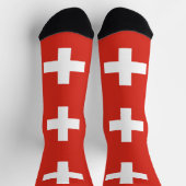 Vlag van Zwitserland Sokken (Top)