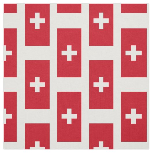 Vlag van Zwitserland Stof (Swatch)