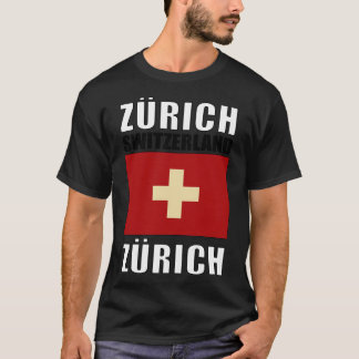Vlag van Zwitserland T-shirt
