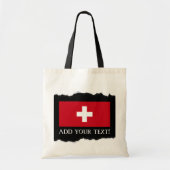 Vlag van Zwitserland Tote Bag (Voorkant)