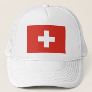 Vlag van Zwitserland Trucker Pet