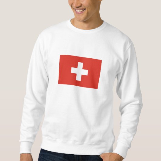 Vlag van Zwitserland Trui (Voorkant)