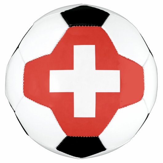 Vlag van Zwitserland Voetbal (Voorkant)