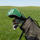 Vlag (variant) van Charlotte, NC Golfheadcover (Insitu)