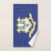 Vlag verbindingsstaat bad handdoek (Handdoek)