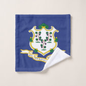 Vlag verbindingsstaat bad handdoek (Wasdoekje)