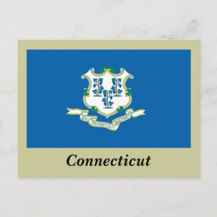 Vlag verbindingsstaat briefkaart