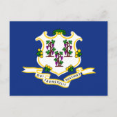 Vlag verbindingsstaat briefkaart (Voorkant)