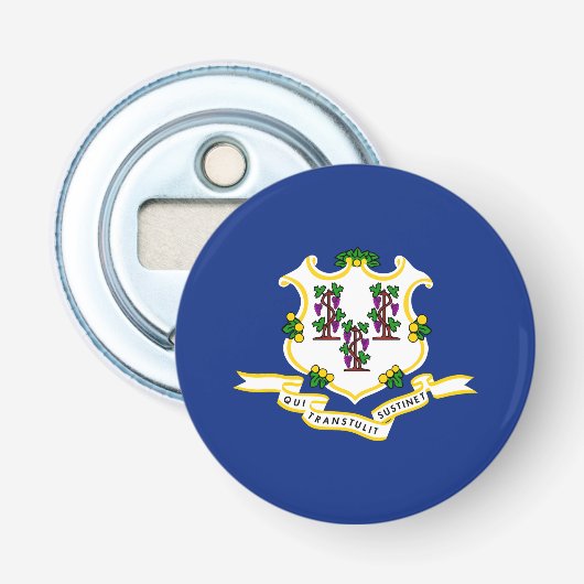 Vlag verbindingsstaat button flesopener (Voorkant)