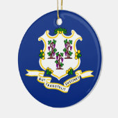 Vlag verbindingsstaat keramisch ornament (Links)