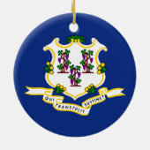 Vlag verbindingsstaat keramisch ornament (Achterkant)