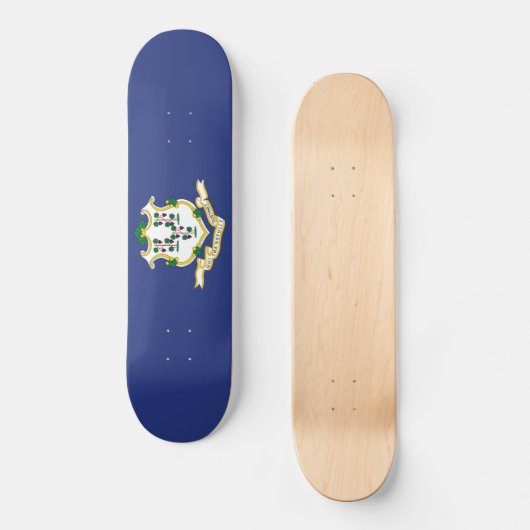Vlag verbindingsstaat persoonlijk skateboard (Voorkant)