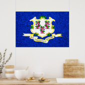 Vlag verbindingsstaat poster (Keuken)