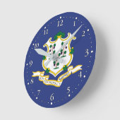 Vlag verbindingsstaat ronde klok (Hoek)