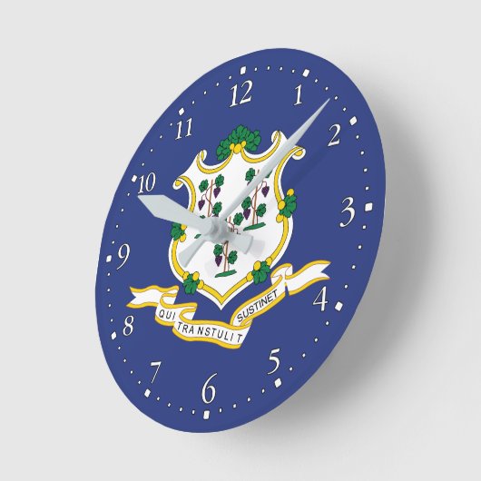 Vlag verbindingsstaat ronde klok (Hoek)