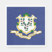 Vlag verbindingsstaat servet (Voorkant)