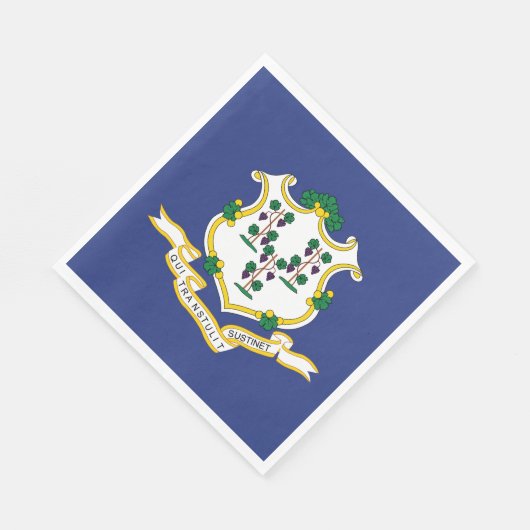 Vlag verbindingsstaat servet (Hoek)