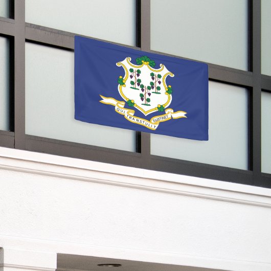 Vlag verbindingsstaat spandoek (Buitenkant Gebouw)