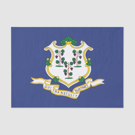 Vlag verbindingsstaat tissuepapier (Voorkant)