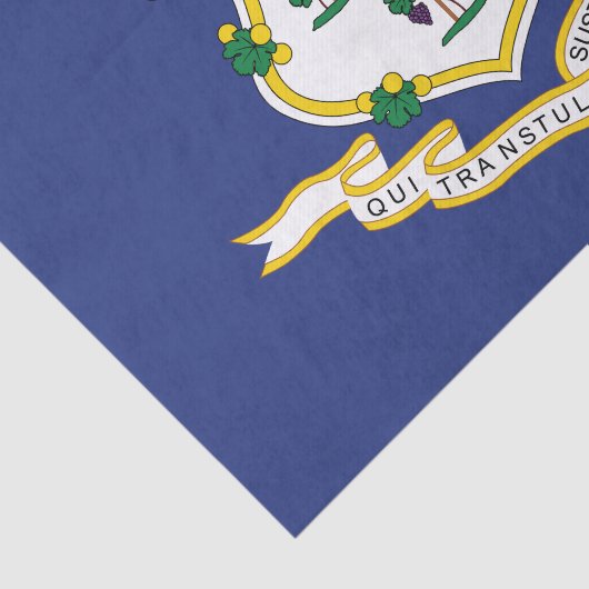 Vlag verbindingsstaat tissuepapier (Detail)