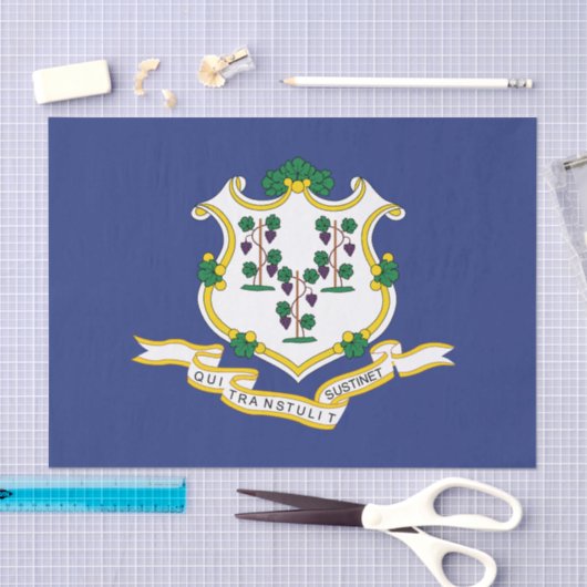 Vlag verbindingsstaat tissuepapier (Craft)