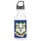 Vlag verbindingsstaat waterfles (Voorkant)