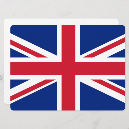Vlag Verenigd Koninkrijk (Voorkant / Achterkant)