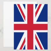 Vlag Verenigd Koninkrijk (Voorkant / Achterkant)