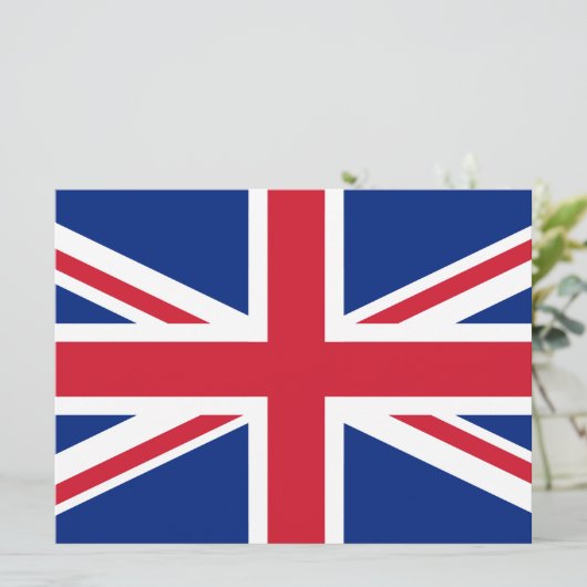 Vlag Verenigd Koninkrijk (Staand voorkant)
