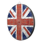 vlag Verenigd Koninkrijk 2 Dartbord (Voorkant Rechts)