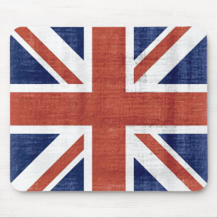 vlag Verenigd Koninkrijk 2 Mousepad Muismat