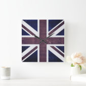  vlag Verenigd Koninkrijk 2 Vierkante Klok (Huis)