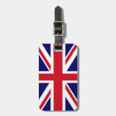 vlag Verenigd Koninkrijk Bagagelabel (Voorkant verticaal)