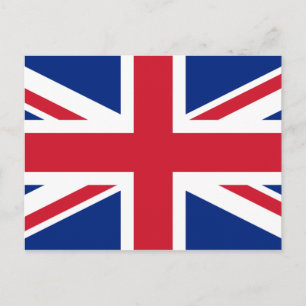 vlag Verenigd Koninkrijk Briefkaart