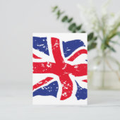 vlag Verenigd Koninkrijk Briefkaart (Staand voorkant)