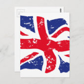 vlag Verenigd Koninkrijk Briefkaart (Voorkant / Achterkant)