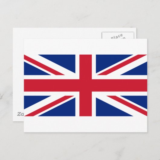 vlag Verenigd Koninkrijk Briefkaart (Voorkant / Achterkant)