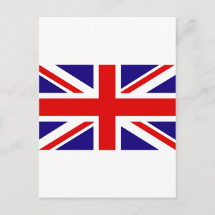 vlag Verenigd Koninkrijk Briefkaart