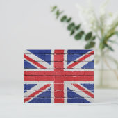 vlag Verenigd Koninkrijk Briefkaart (Staand voorkant)