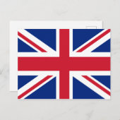 Vlag Verenigd Koninkrijk Briefkaart (Voorkant / Achterkant)