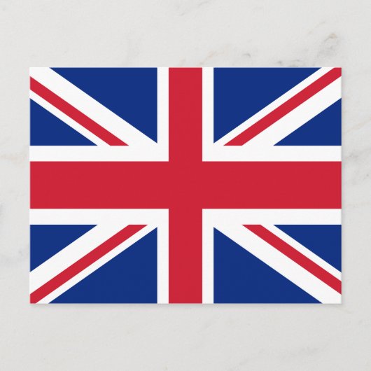 Vlag Verenigd Koninkrijk Briefkaart (Voorkant)