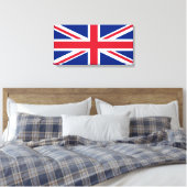 Vlag Verenigd Koninkrijk Canvas Afdruk (Insitu (Slaapkamer))