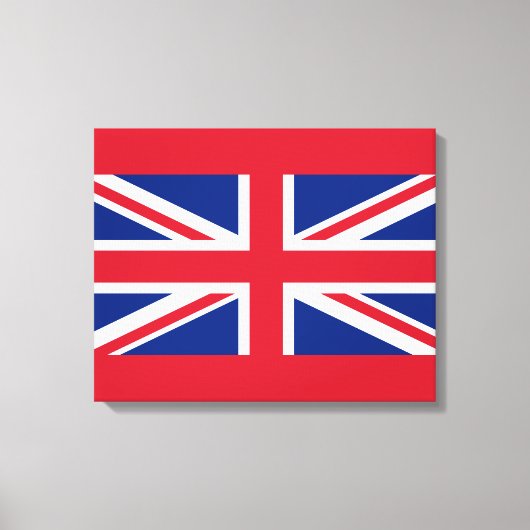 Vlag Verenigd Koninkrijk Canvas Afdruk (Voorkant)