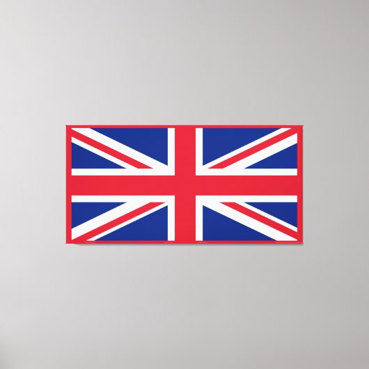 Vlag Verenigd Koninkrijk Canvas Afdruk (Voorkant)