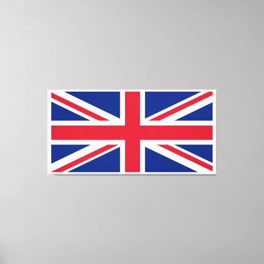 Vlag Verenigd Koninkrijk Canvas Afdruk (Voorkant)