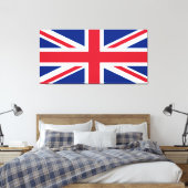 Vlag Verenigd Koninkrijk Canvas Afdruk (Insitu (Slaapkamer))