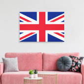Vlag Verenigd Koninkrijk Canvas Afdruk (Insitu (Woonkamer))