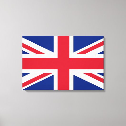 Vlag Verenigd Koninkrijk Canvas Afdruk (Voorkant)